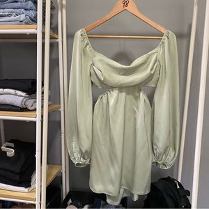 Hello Molly sage green dress